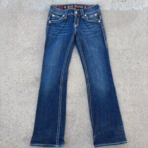 RockRevival Women's Blue and Navy Jeans